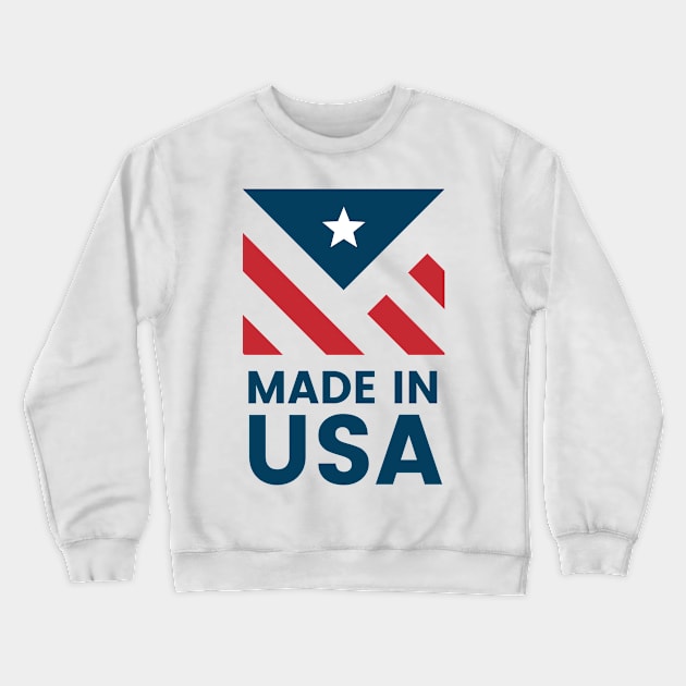 Made in usa Crewneck Sweatshirt by white.ink